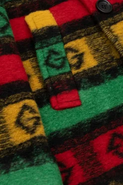 Gucci Kids MULTICOLOUR Coat with logo