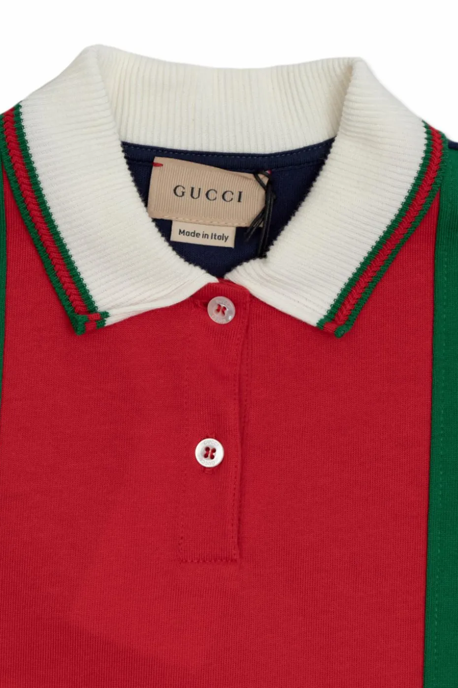 Gucci Kids MULTICOLOUR Cotton dress with embroidered logo