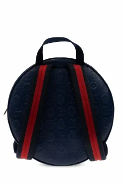 Gucci Kids NAVY BLUE Backpack with logo