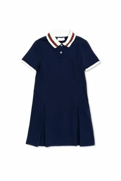 Gucci Kids NAVY BLUE Cotton dress