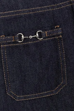 Gucci Kids NAVY BLUE Denim dress
