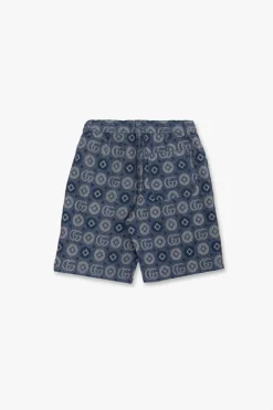 Gucci Kids NAVY BLUE Denim shorts