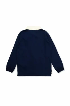 Gucci Kids NAVY BLUE Polo with logo