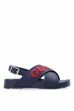 Gucci Kids NAVY BLUE Rubber sandals