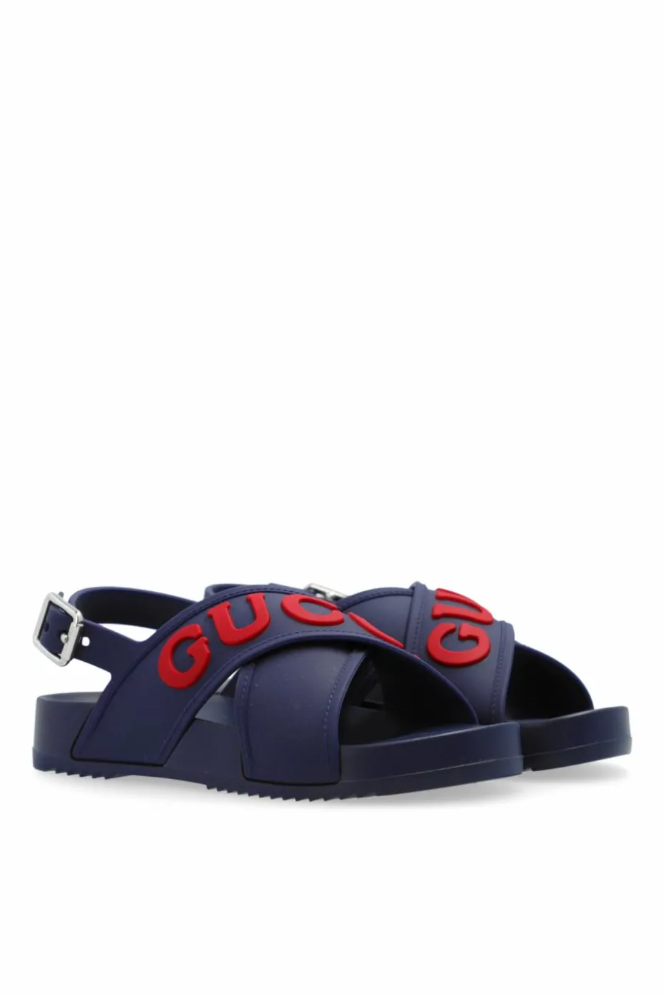 Gucci Kids NAVY BLUE Rubber sandals