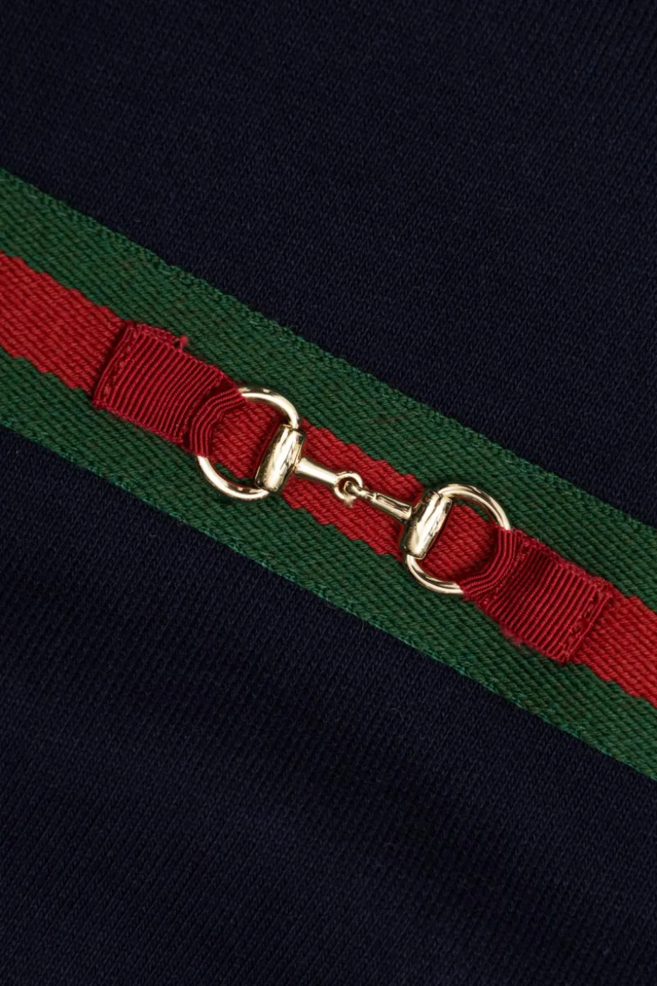 Gucci Kids NAVY BLUE Sweatshirt with 'Web' motif