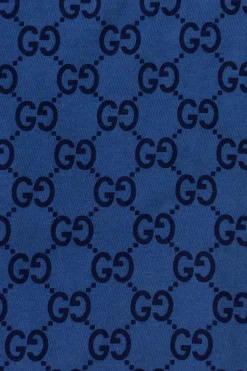 Gucci Kids NAVY BLUE T-shirt with monogram