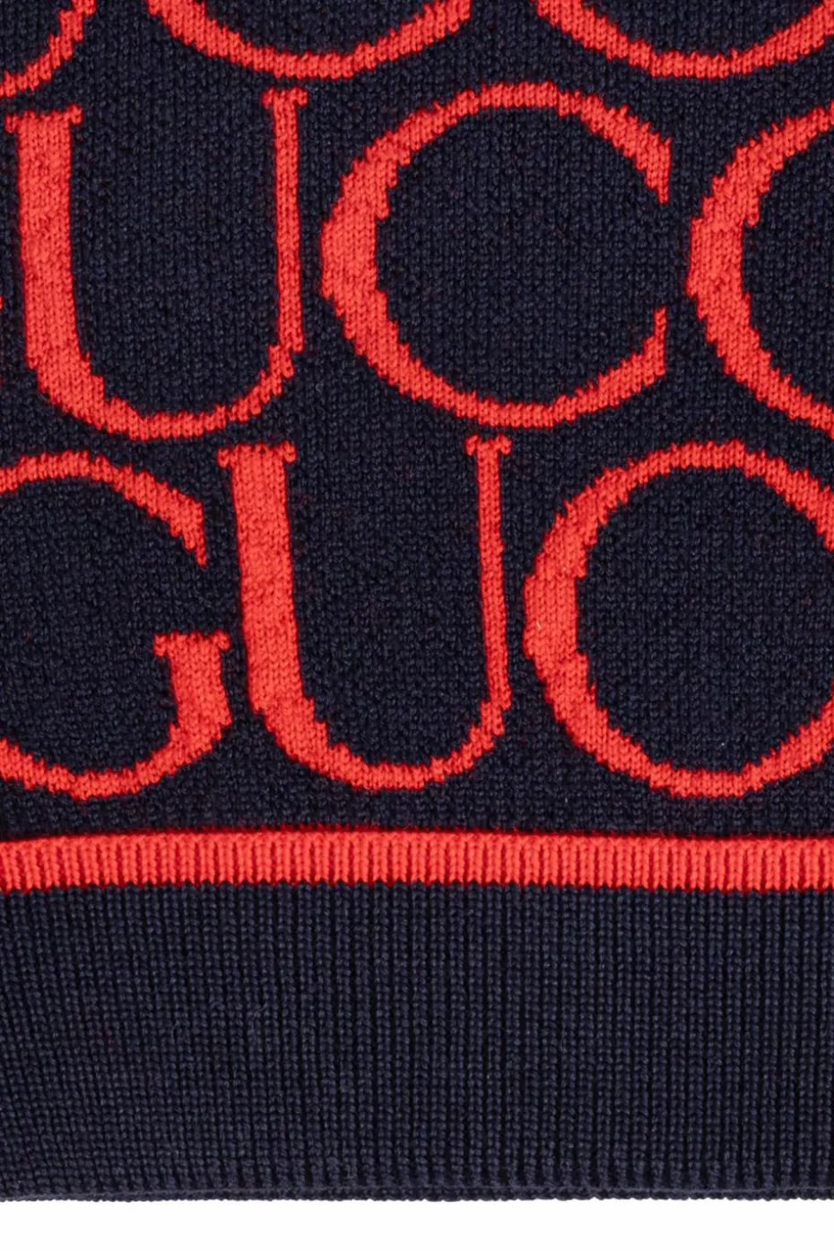 Gucci Kids NAVY BLUE Woolen hat