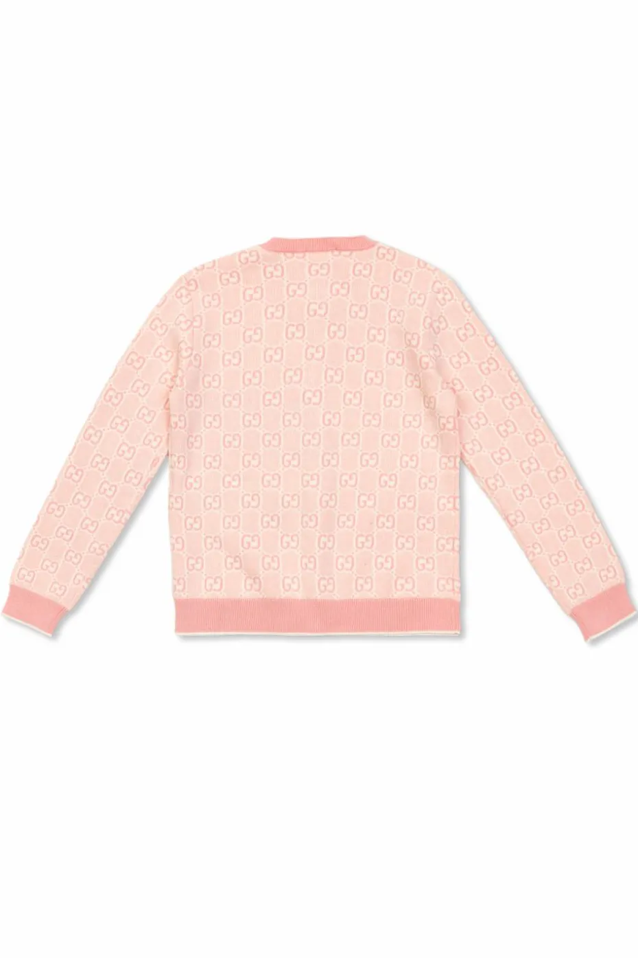 Gucci Kids PINK Cardigan with GG pattern
