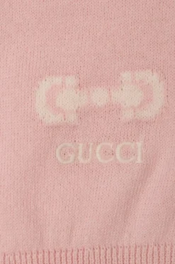 Gucci Kids PINK Cardigan with logo