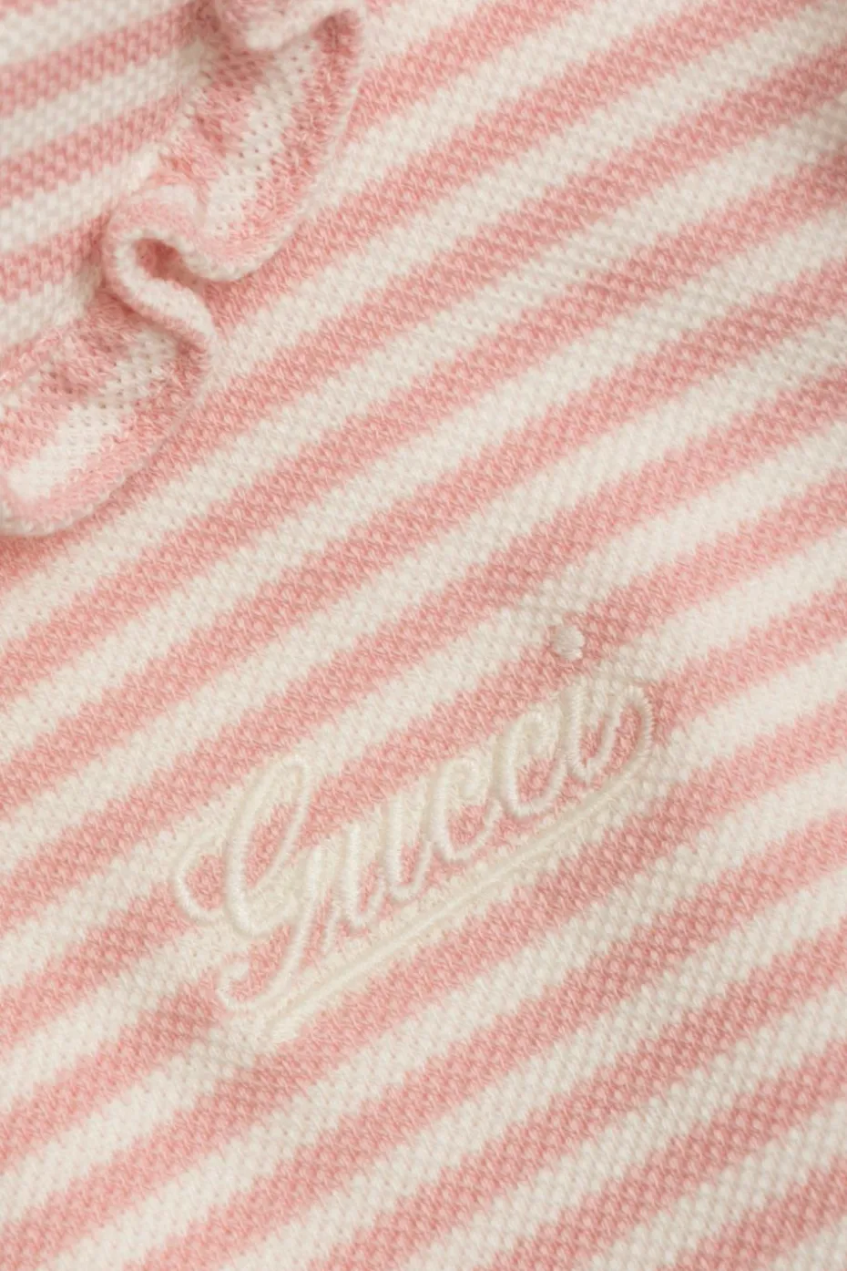 Gucci Kids PINK Dress with stripe pattern