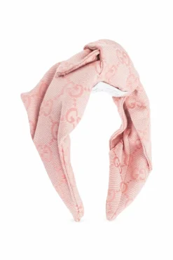 Gucci Kids PINK Headband with monogram