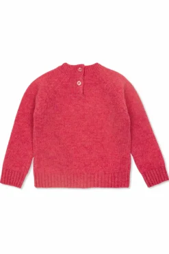 Gucci Kids PINK Sweater with embroidered logo