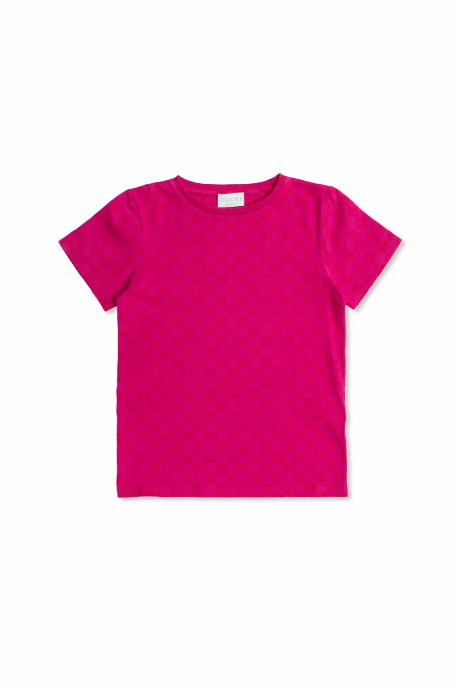 Gucci Kids PINK T-shirt with monogram