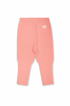 Gucci Kids PINK Wool trousers with logo