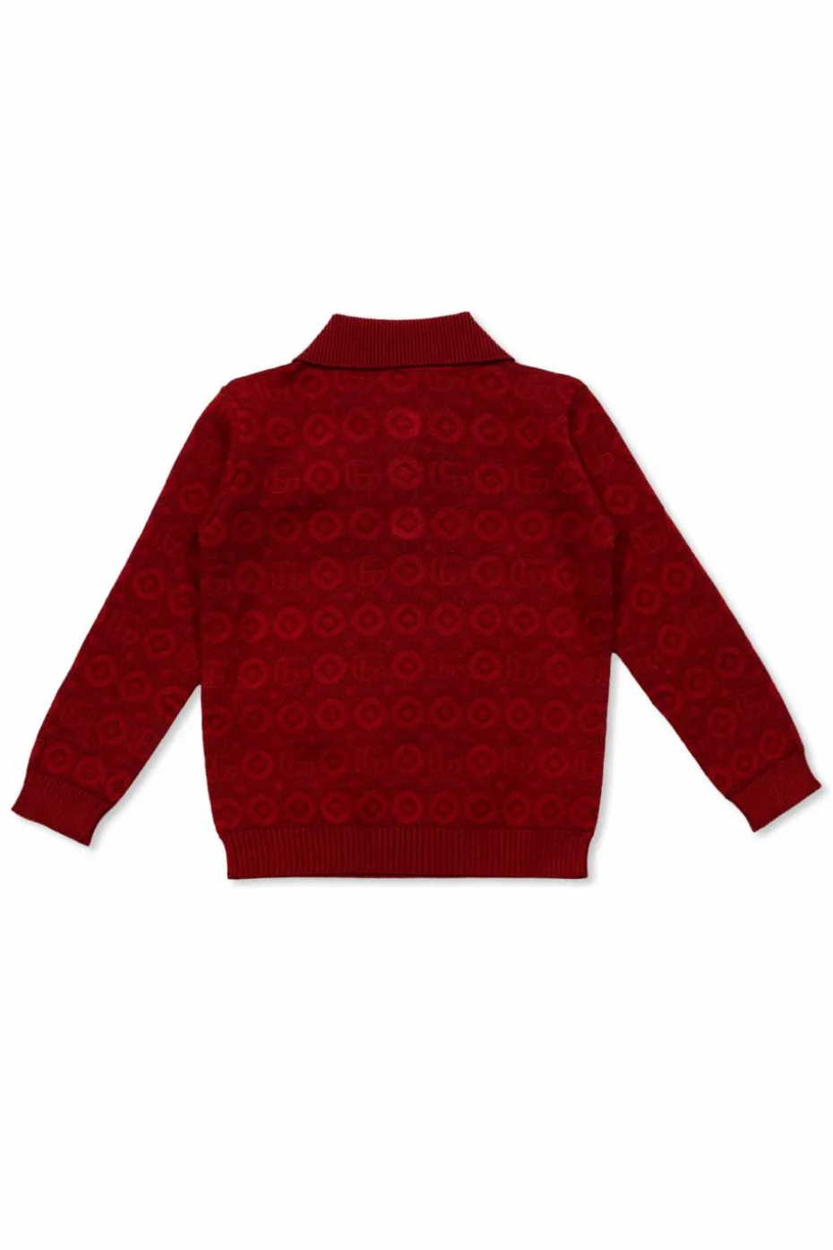 Gucci Kids RED Polo Sweater