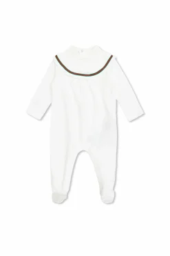 Gucci Kids WHITE Cotton bodysuit