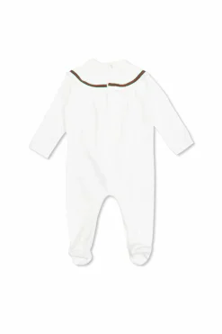 Gucci Kids WHITE Cotton bodysuit