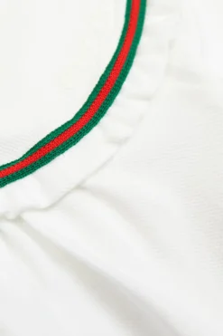 Gucci Kids WHITE Cotton bodysuit