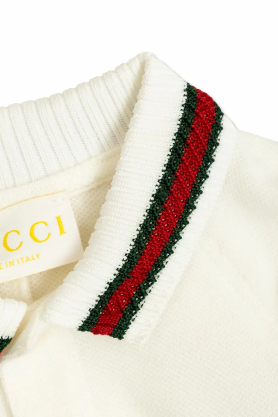 Gucci Kids WHITE Cotton jumpsuit