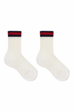 Gucci Kids WHITE Cotton socks