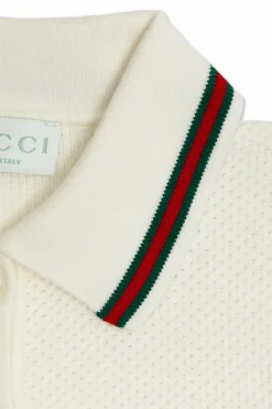Gucci Kids WHITE Dress with collar