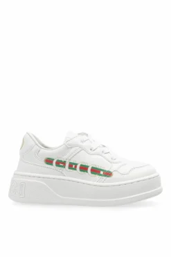Gucci Kids WHITE Sneakers with logo