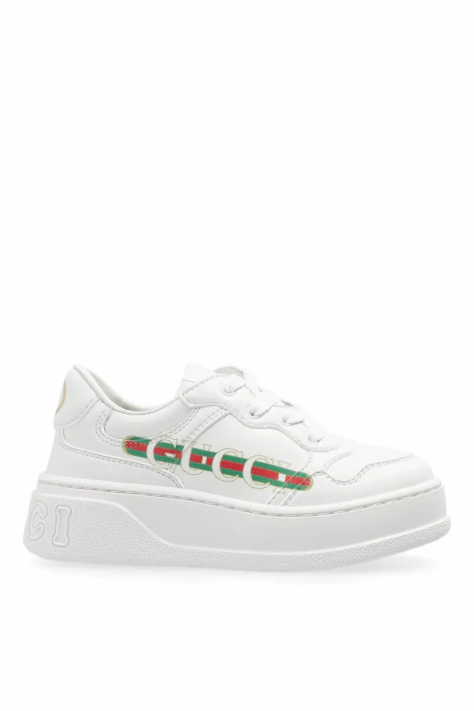Gucci Kids WHITE Sneakers with logo