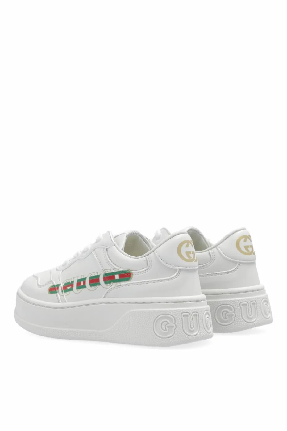 Gucci Kids WHITE Sneakers with logo