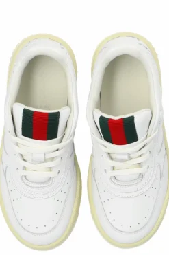 Gucci Kids WHITE Sneakers with Logo