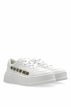 Gucci Kids WHITE Sneakers with logo