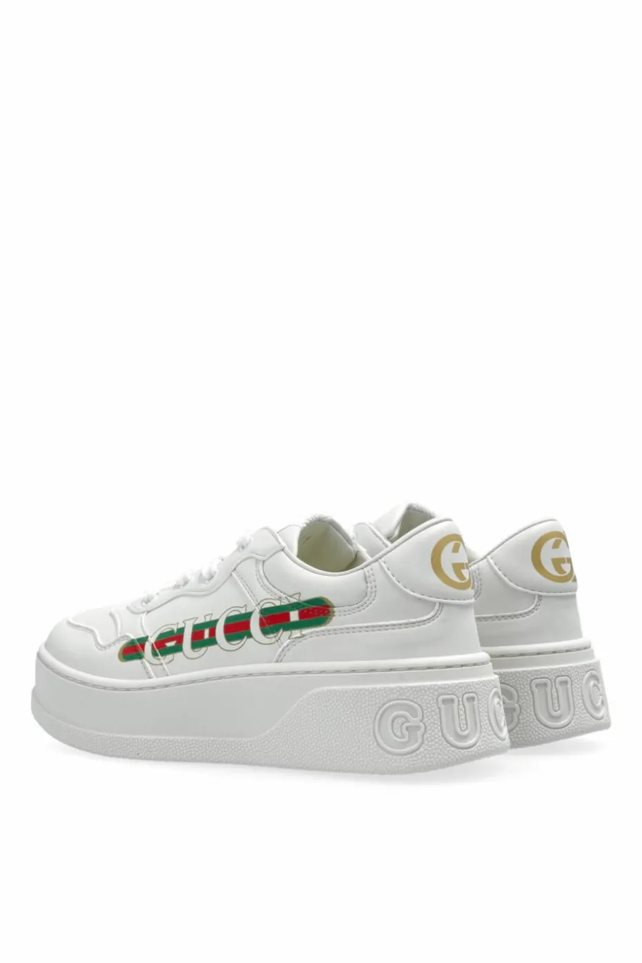 Gucci Kids WHITE Sneakers with logo