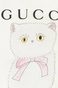 Gucci Kids WHITE Sweatshirt with colorful print