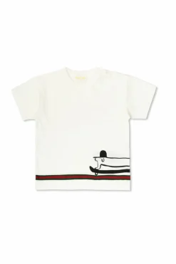 Gucci Kids WHITE T-shirt with print
