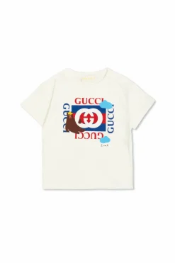 Gucci Kids WHITE T-shirt with logo