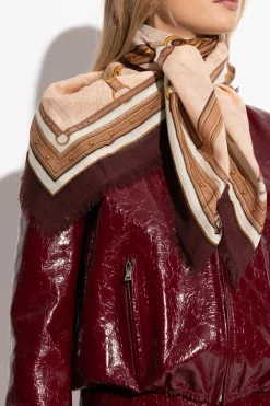 Gucci MULTICOLOUR Scarf with decorative print