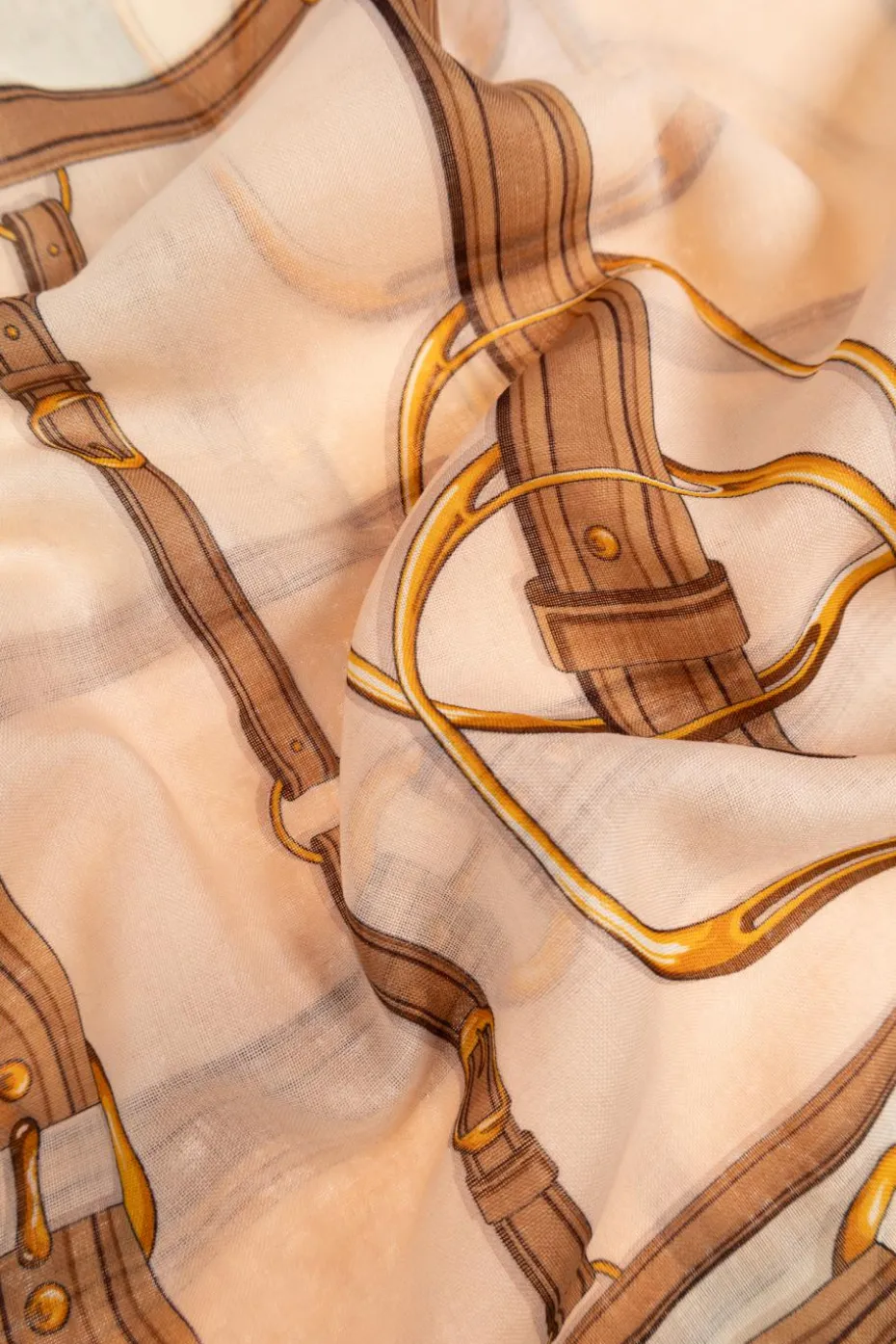 Gucci MULTICOLOUR Scarf with decorative print