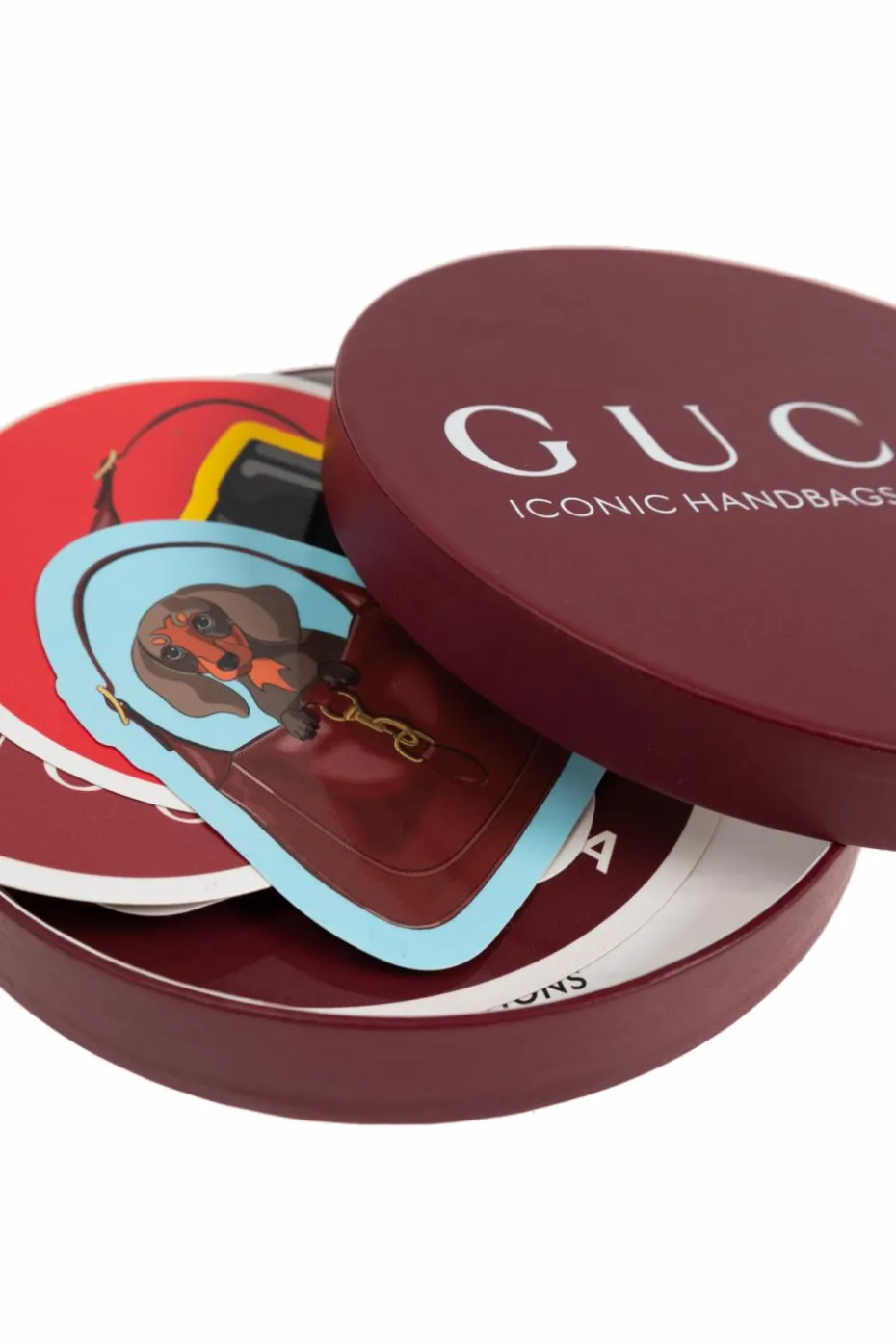 Gucci MULTICOLOUR Set of eleven suitcase stickers