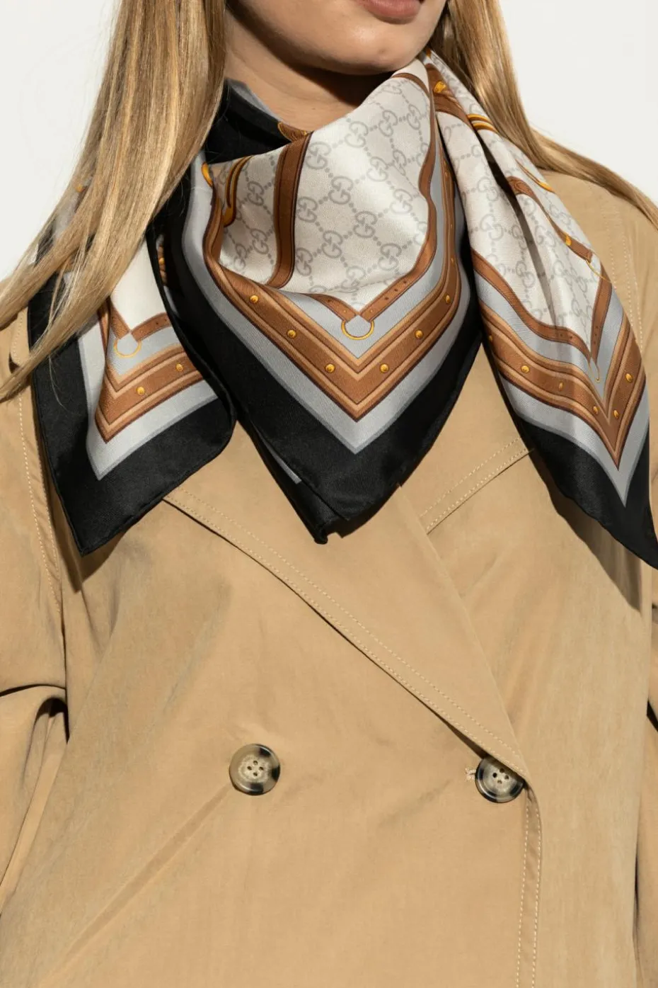 Gucci MULTICOLOUR Silk scarf