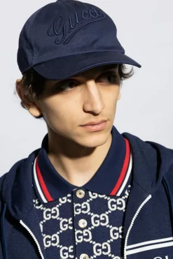 Gucci NAVY BLUE Baseball Cap