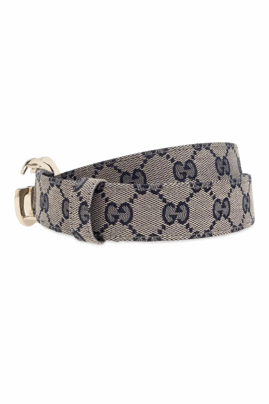 Gucci NAVY BLUE Belt with monogram