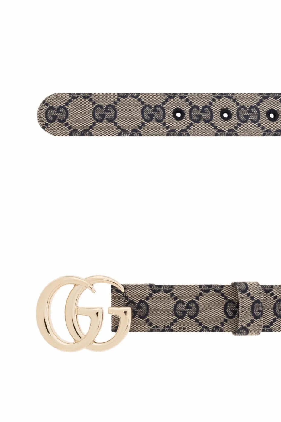 Gucci NAVY BLUE Belt with monogram