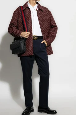 Gucci NAVY BLUE Cotton pants