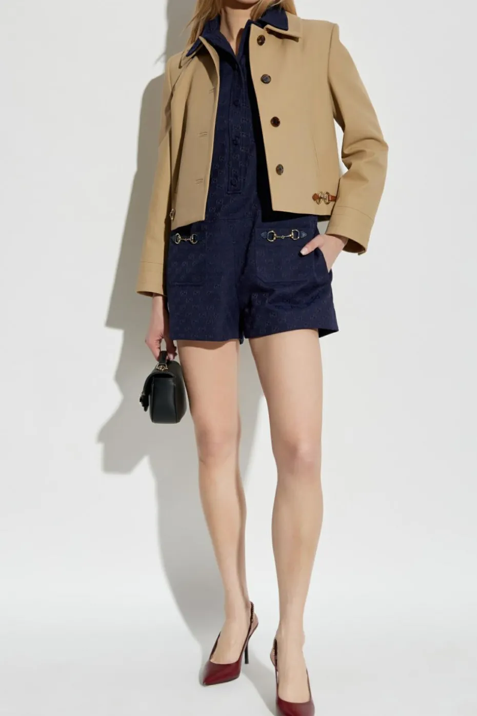 Gucci NAVY BLUE Dress with pockets