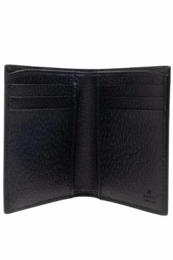 Gucci NAVY BLUE Folding wallet with logo