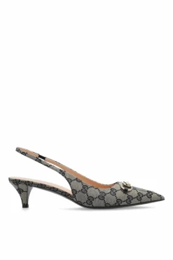 Gucci NAVY BLUE High-heeled shoes