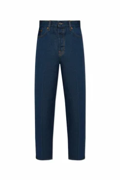 Gucci NAVY BLUE Jeans with straight legs