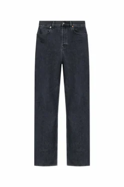Gucci NAVY BLUE Jeans with wide legs