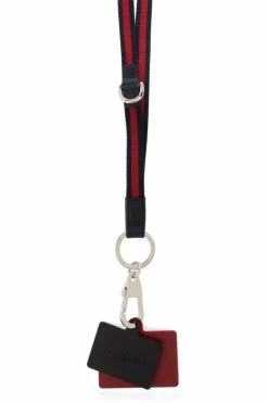 Gucci NAVY BLUE Leash with Logo