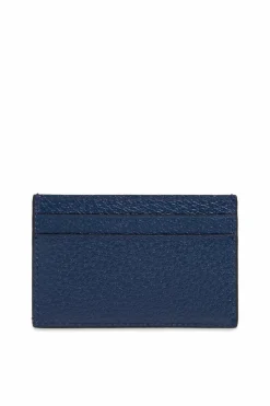 Gucci NAVY BLUE Leather card case